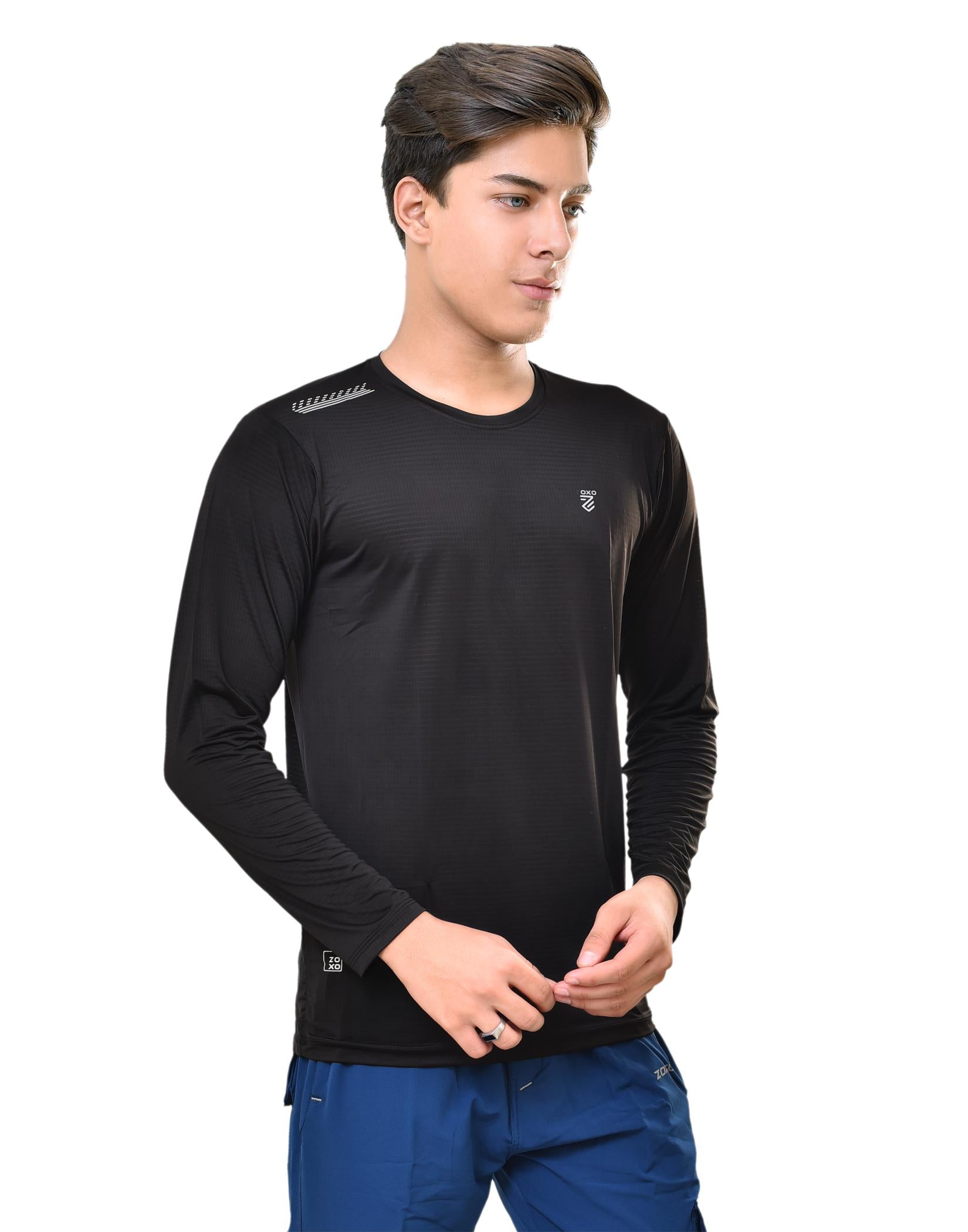 ZOXO Men Full Sleeve Sports T-Shirt (ZXT-152)